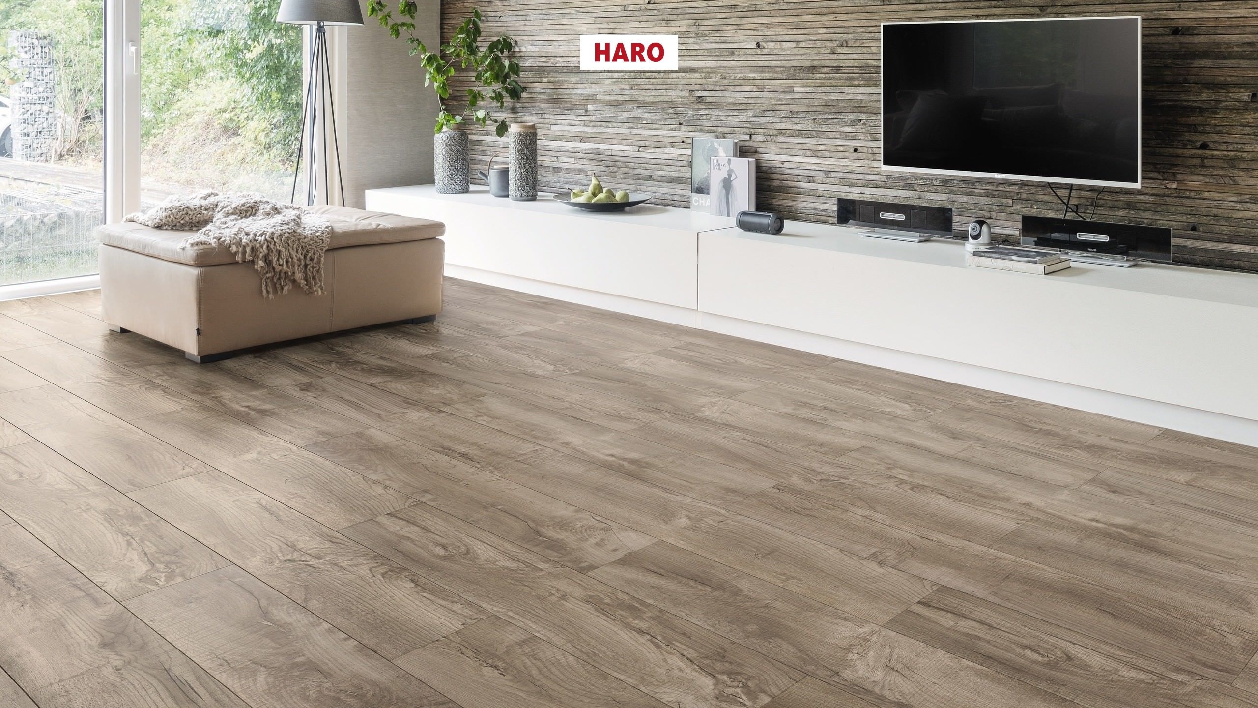 HARO Korkboden Arteo XL 4V Shabby Oak grau permaDur | Corkett-4018427427252