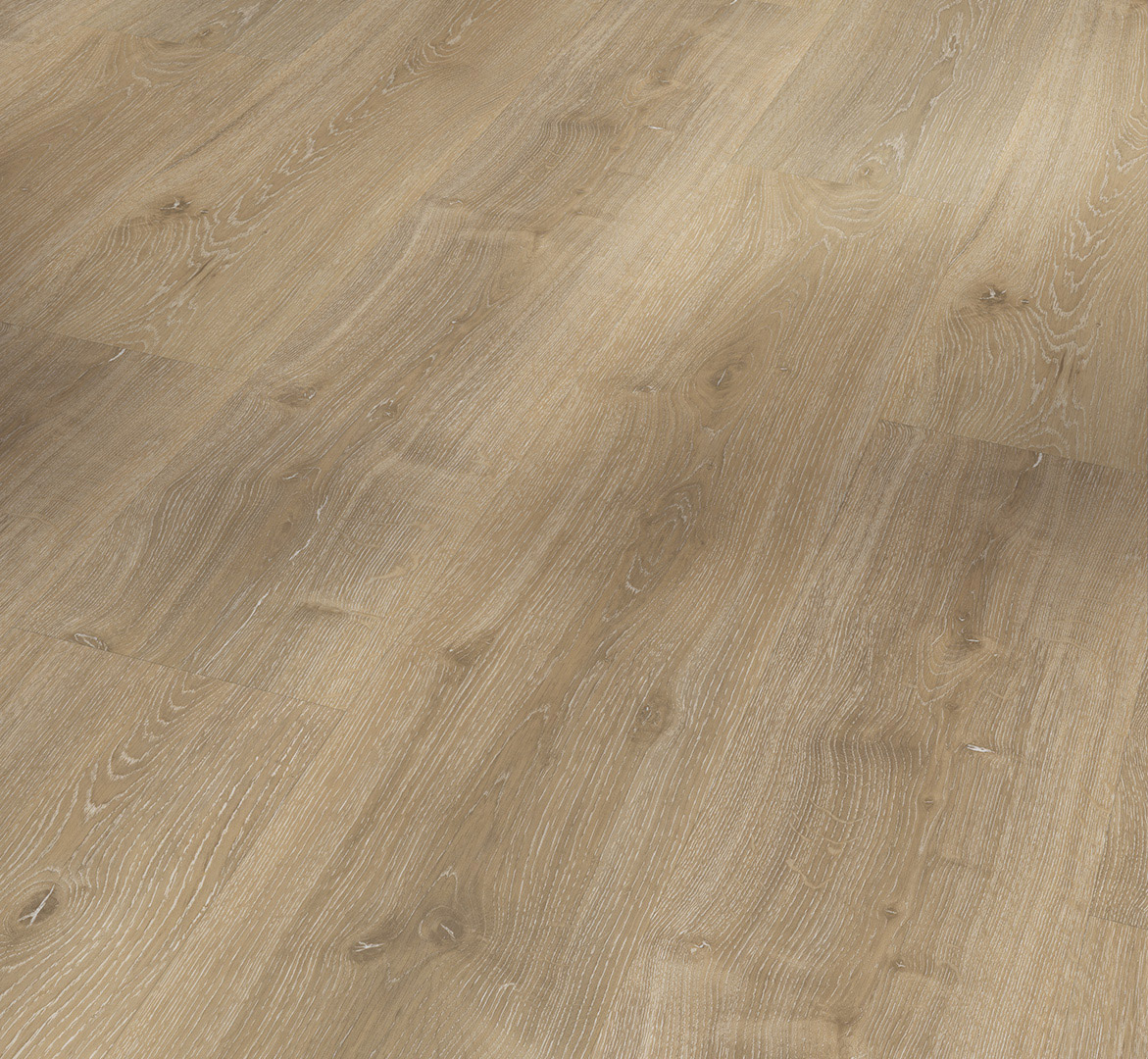 PARADOR Vinylboden Eiche Royal hell gekälkt Landhausdiele Gebürstete Struktur | Basic 4.3-4014809172239