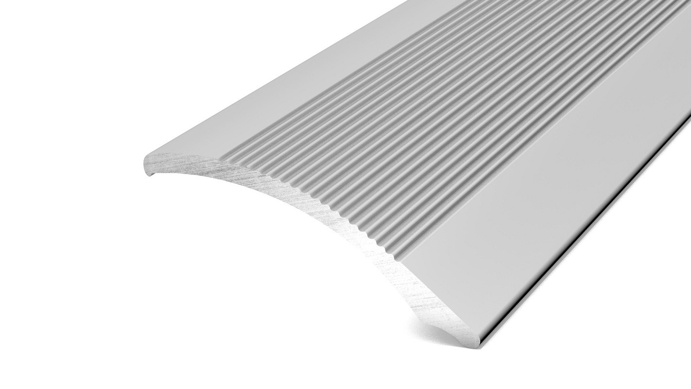 PRINZ Anpassungsprofil selbstklebend Aluminium Silber 100 cm-4012406014716