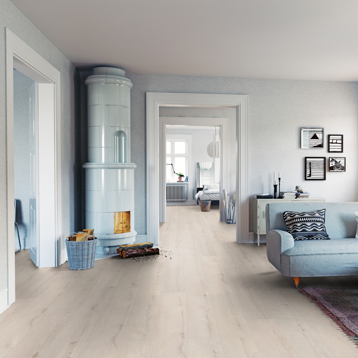 TER HÜRNE Design-Vinylboden Eiche Danzig tief-gebürstet Lange Landhausdiele | Grand Choice Comfort