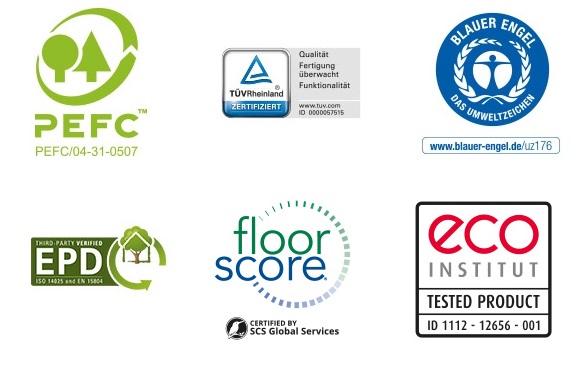 PARADOR Laminat Eiche Askada weiß gekälkt Naturstruktur 4-seitige V-Fuge | Basic 600 XS | 25 m²-4014809170433