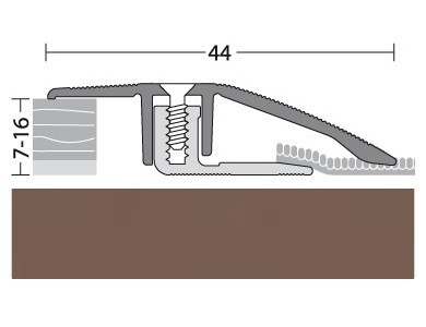 PRINZ Anpassungsprofil Aluminium Bronce 90 cm-4012406207781 guenstig bei bodenverkauf.de kaufen PRINZ Anpassungsprofil Aluminium Bronce 90 cm-4012406207781