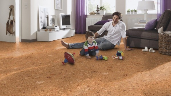 Korkboden "Struktur grob lackiert" - neu eingetroffen!