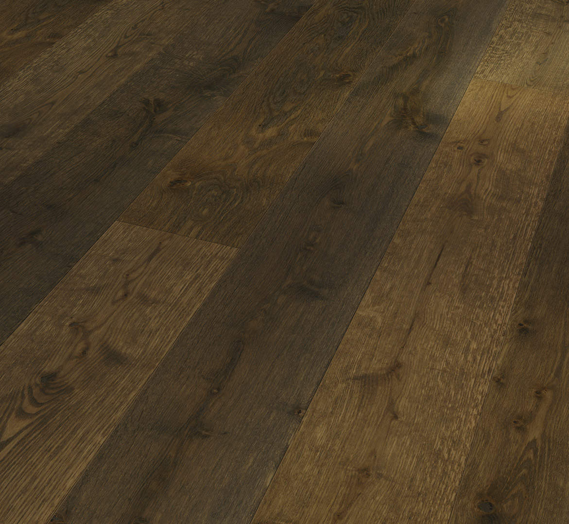 PARADOR Parkett Eiche Brunello braun Landhausdiele lackversiegelt Minifase | Classic 3060 | 17,5 m²-4014809270027