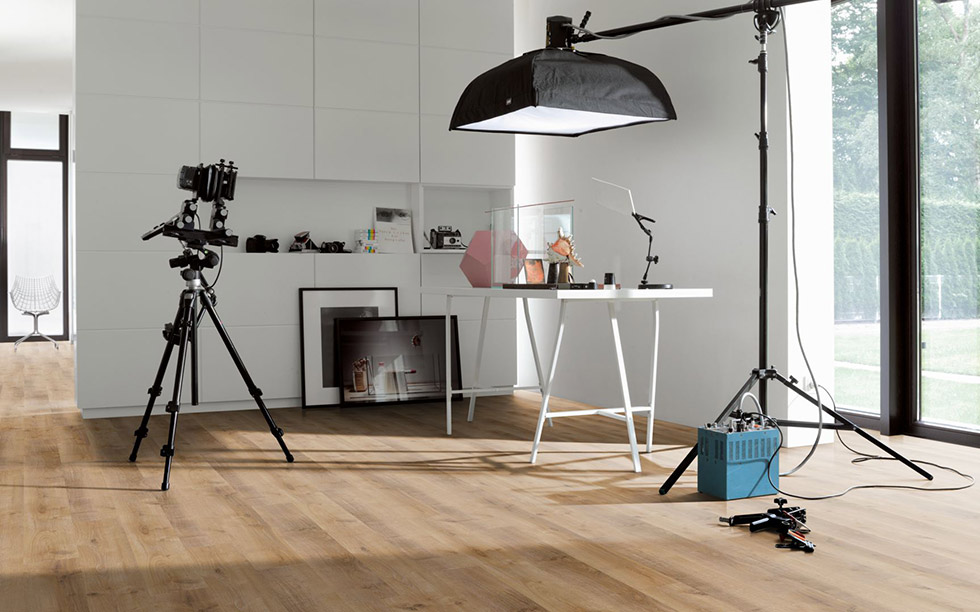 PARADOR Laminat Eiche Monterey leicht geweißt Landhausdiele V-Fuge | Classic 1050-4014809172468