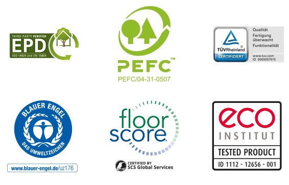 PARADOR Parkett Eiche Living Landhausstab lackversiegelt 4-seitige Minifase | Classic 3025 | 32 m²-#