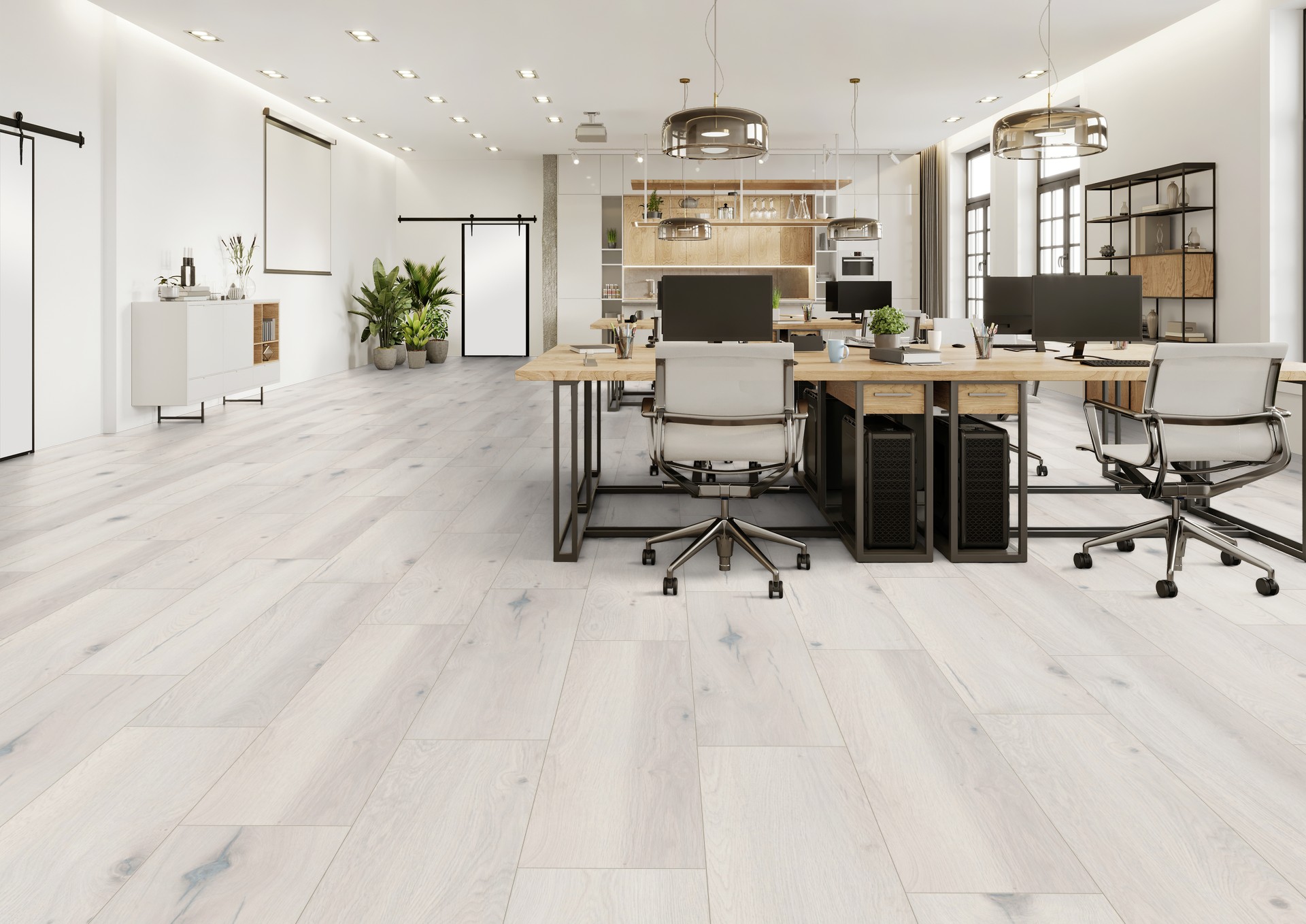 TER HÜRNE Laminat Eiche alabaster Schlossdiele 4-seitige V-Fuge G07 | Trend Line-4012853148637