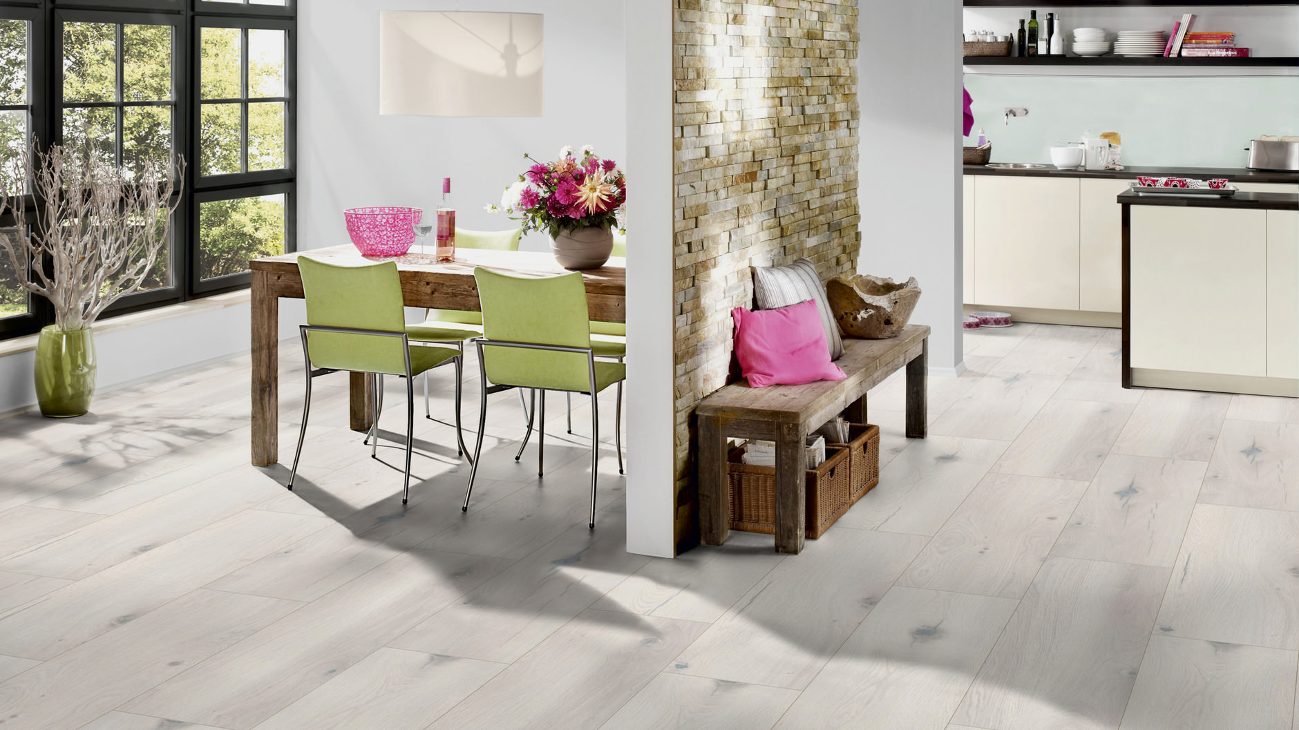 TER HÜRNE Laminat Eiche alabaster Schlossdiele 4-seitige V-Fuge G07 | Trend Line-4012853148637