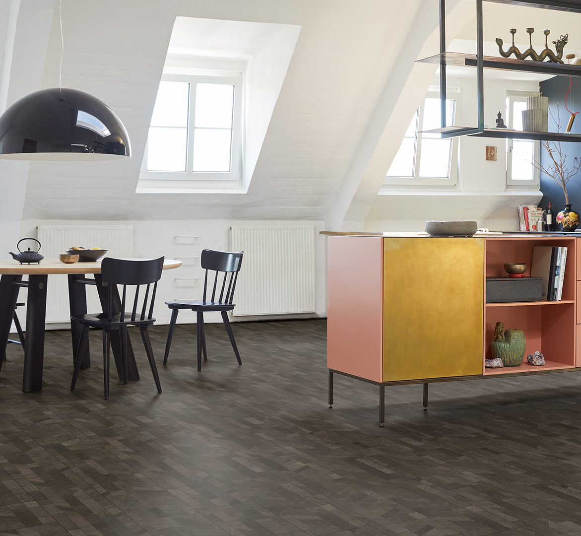 PARADOR Designboden Cross Cut black Porenstuktur 4-seitige Fase | Modular ONE | 2. Wahl-4014809236399