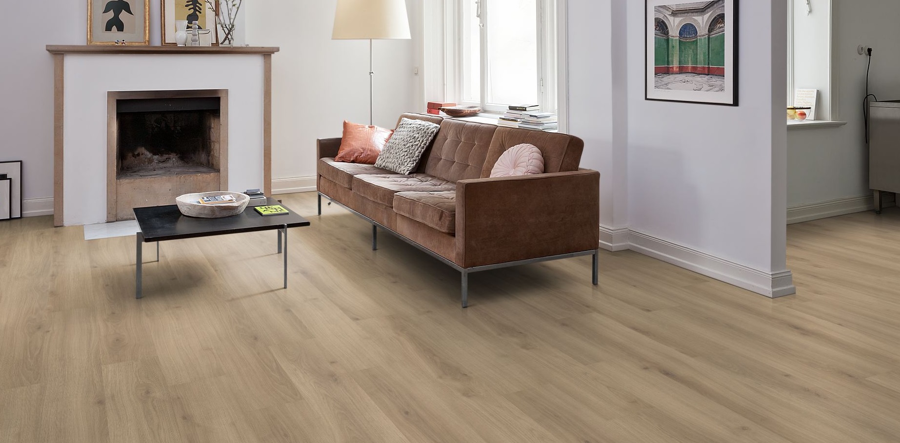 HARO Laminat Eiche Emilia puro Landhausdiele 4V | Tritty 100 | 2.Wahl | 29 m²-4018427448790