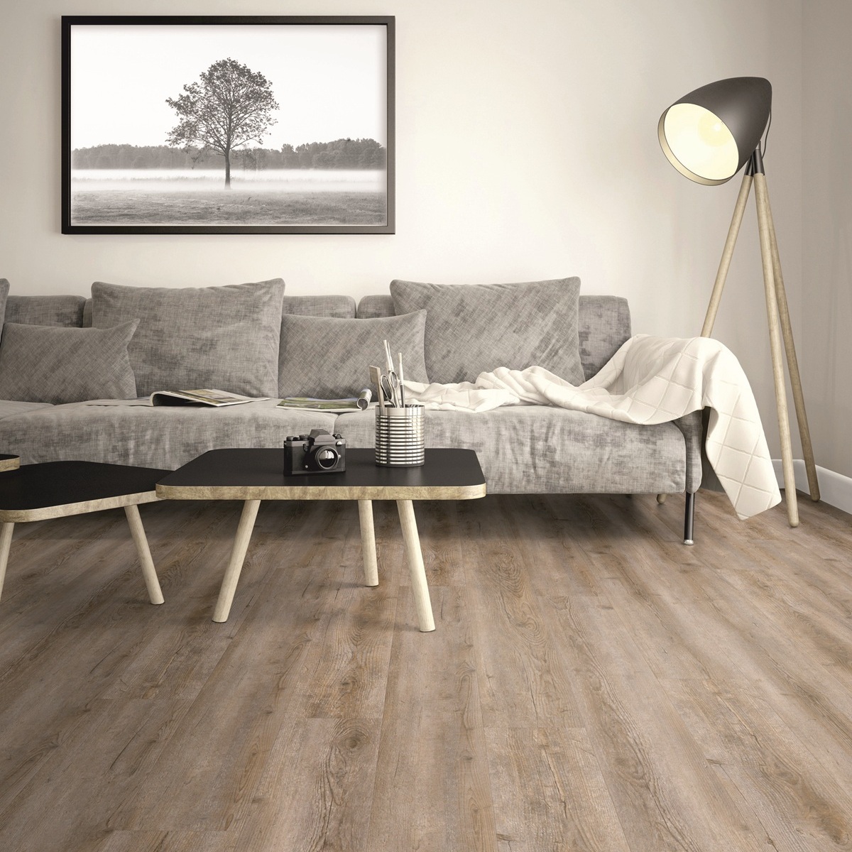 TER HÜRNE Design-Vinylboden Pinie Selma gebürstet Landhausdiele | Friends TER HÜRNE Design-Vinylboden Pinie Selma gebürstet Landhausdiele | Friends