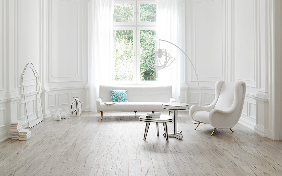 PARADOR Laminat Eiche Century geseift Vinatgestruktur 4-seitige V-Fuge | Trendtime 1-4014809150329