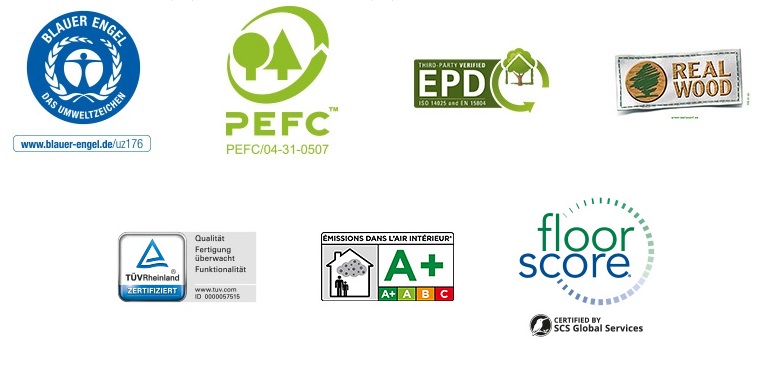 PARADOR Parkett Eiche Living Landhausdiele lackversiegelt matt weiß Minifase | Classic 3060-4014809162377