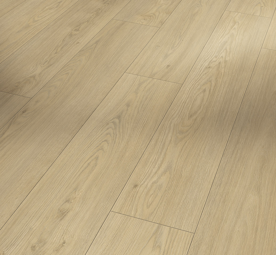 PARADOR Laminat Eiche Mont Blanc geschliffen Landhausdiele Matte Holzstruktur 4-seitige V-Fuge | Classic 1050 | 29 m² PARADOR Laminat Eiche Mont Blanc geschliffen Landhausdiele Matte Holzstruktur 4-seitige V-Fuge | Classic 1050 | 29 m²