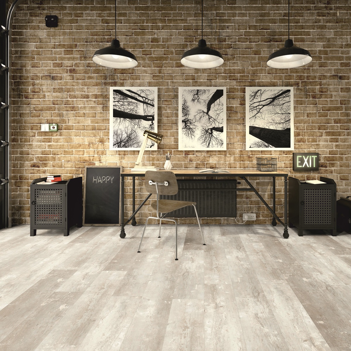 TER HÜRNE Design-Vinylboden Eiche Henry gebürstet Landhausdiele | Friends TER HÜRNE Design-Vinylboden Eiche Henry gebürstet Landhausdiele | Friends