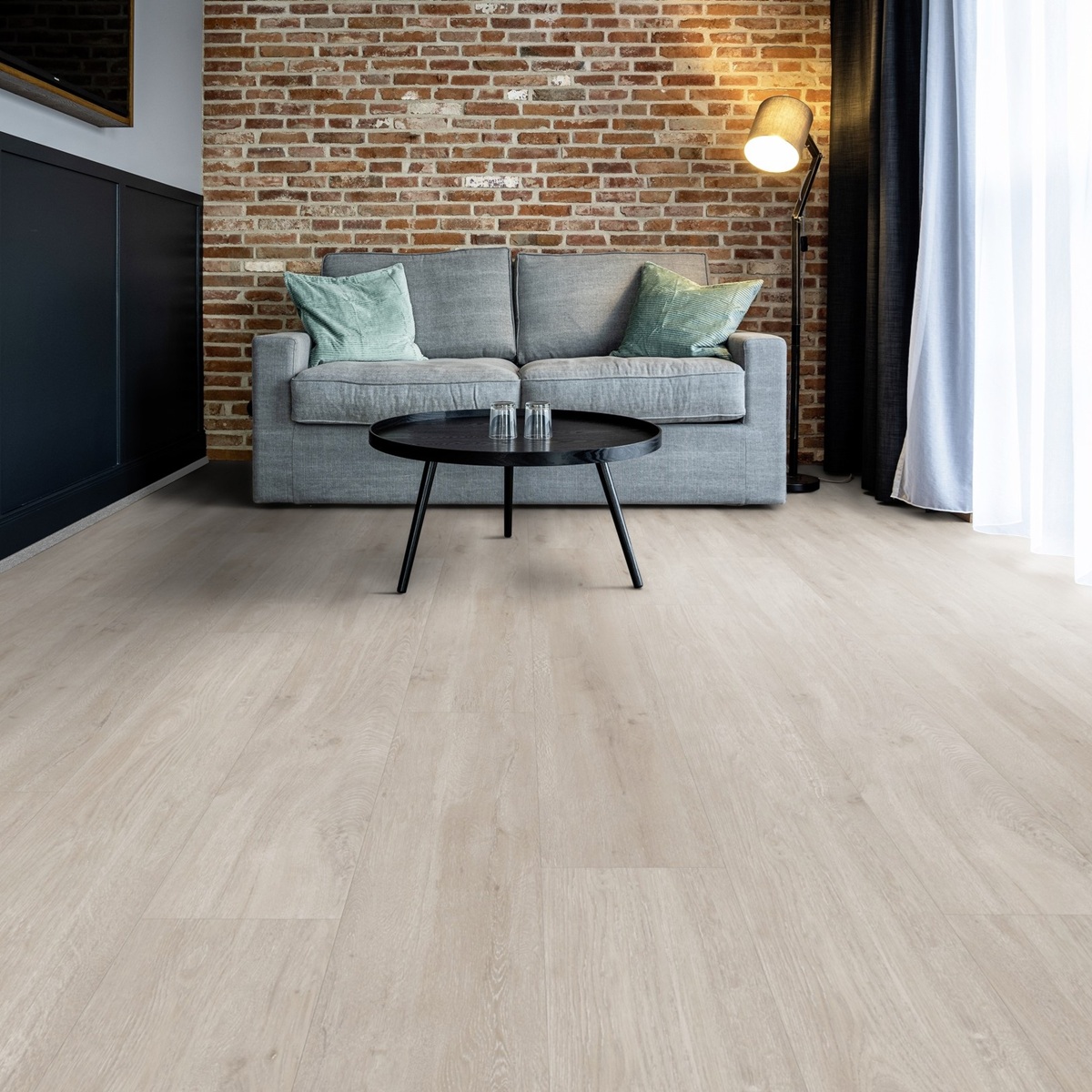 TER HÜRNE Design-Vinylboden Eiche Odessa tief-gebürstet Lange Landhausdiele | Grand Choice Comfort