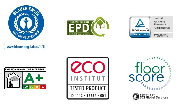 PARADOR Laminat Eiche kristallweiß Landhausdiele 4-seitige V-Fuge | Basic 400 | 19 m²-4014809152774