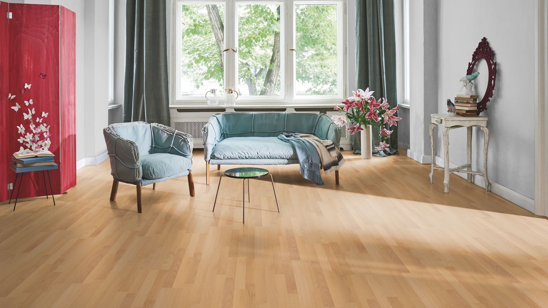 PARADOR Parkett Buche Natur Schiffsboden 3-Stab lackversiegelt matt | Sonderedition-4014809162087 guenstig bei bodenverkauf.de kaufen PARADOR Parkett Buche Natur Schiffsboden 3-Stab lackversiegelt matt | Sonderedition-4014809162087