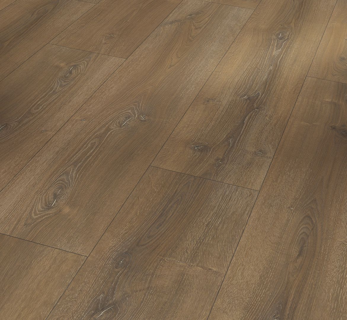 PARADOR Laminat Eiche Montana gakälkt Landhausdiele 4-seitige Mini-V-Fuge | Basic 600 XS-4014809170457