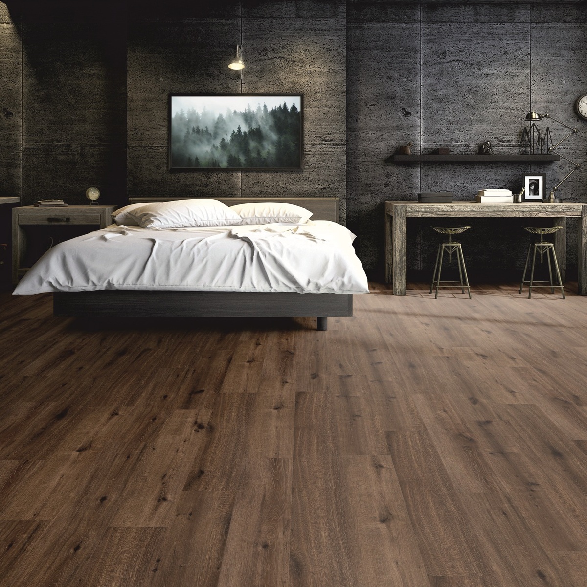 TER HÜRNE Design-Vinylboden Eiche Anna gebürstet Landhausdiele | Friends