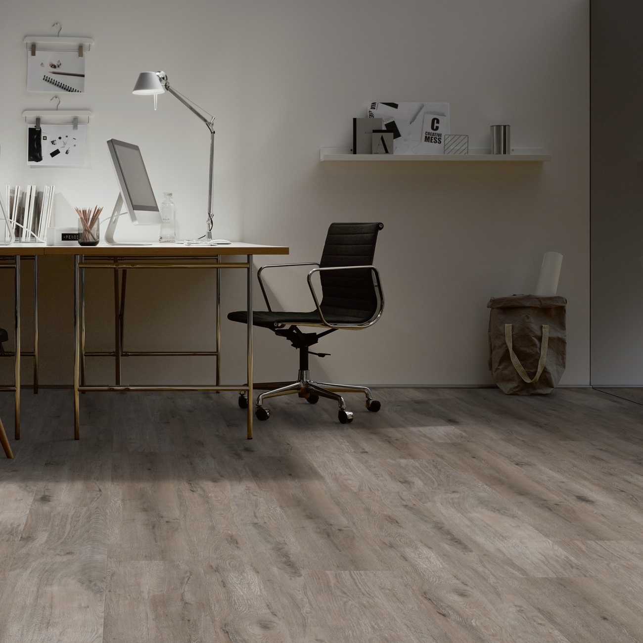 TER HÜRNE Design-Vinylboden Eiche Bangkok tief-gebürstet Lange Landhausdiele | Grand Choice Comfort