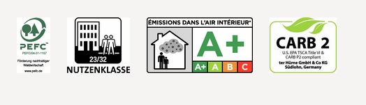 TER HÜRNE Design-Vinylboden Eiche Gent beigebraun Landhausdiele | Bright Choice Comfort | 30 m²-4012853119729