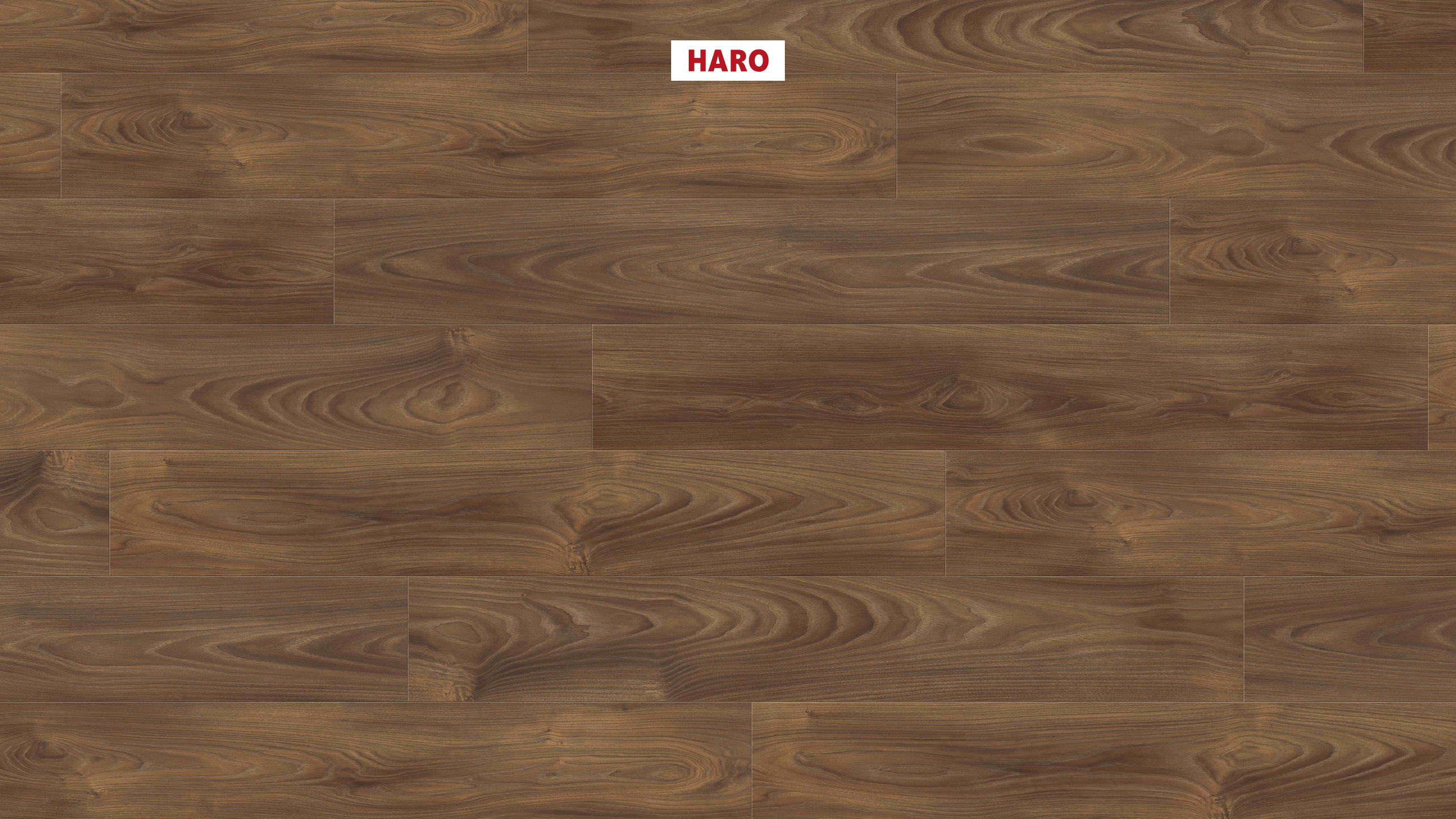 HARO Laminat Nussbaum Vario authentic soft Landhausdiele 4V | Tritty 200 Aqua Gran Via | 2.Wahl-4018427516673