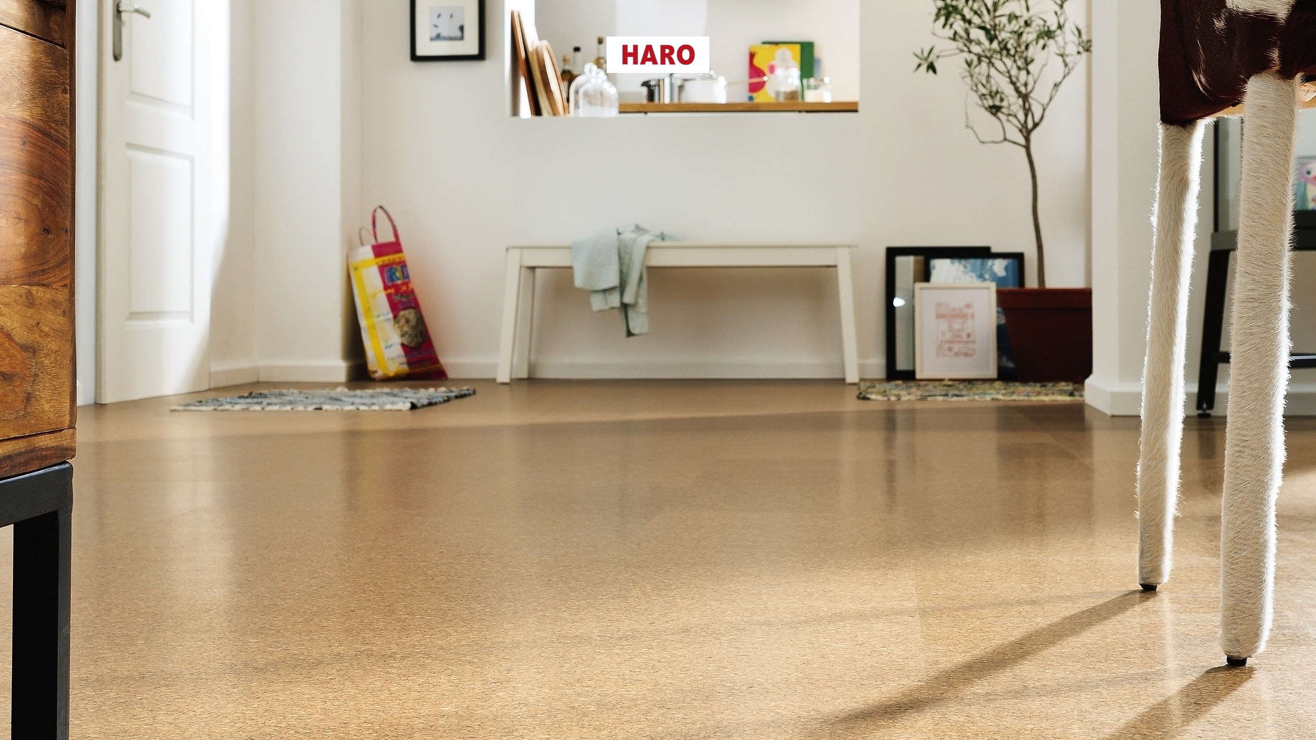 HARO Korkboden Sirio natur permaDur Top Connect | Corkett-4018427467296