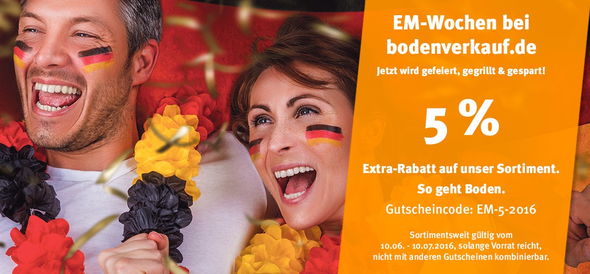 EM-Rabattaktion auf bodenverkauf.de!