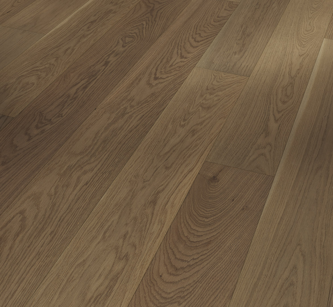 PARADOR Parkett Eiche nougat Living Landhausdiele lackversiegelt matt 4-seitige Minifase | Trendtime 4 | 2. Wahl | 21 m²