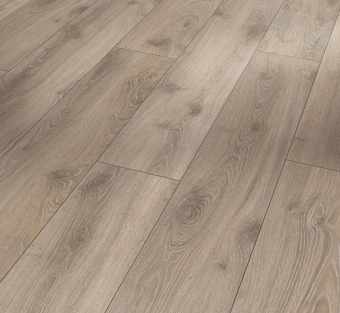 PARADOR Laminat Eiche Tradition grau-beige Landhausdiele 4-seitige V-Fuge | Classic 1050-4014809263791 guenstig bei bodenverkauf.de kaufen PARADOR Laminat Eiche Tradition grau-beige Landhausdiele 4-seitige V-Fuge | Classic 1050-4014809263791