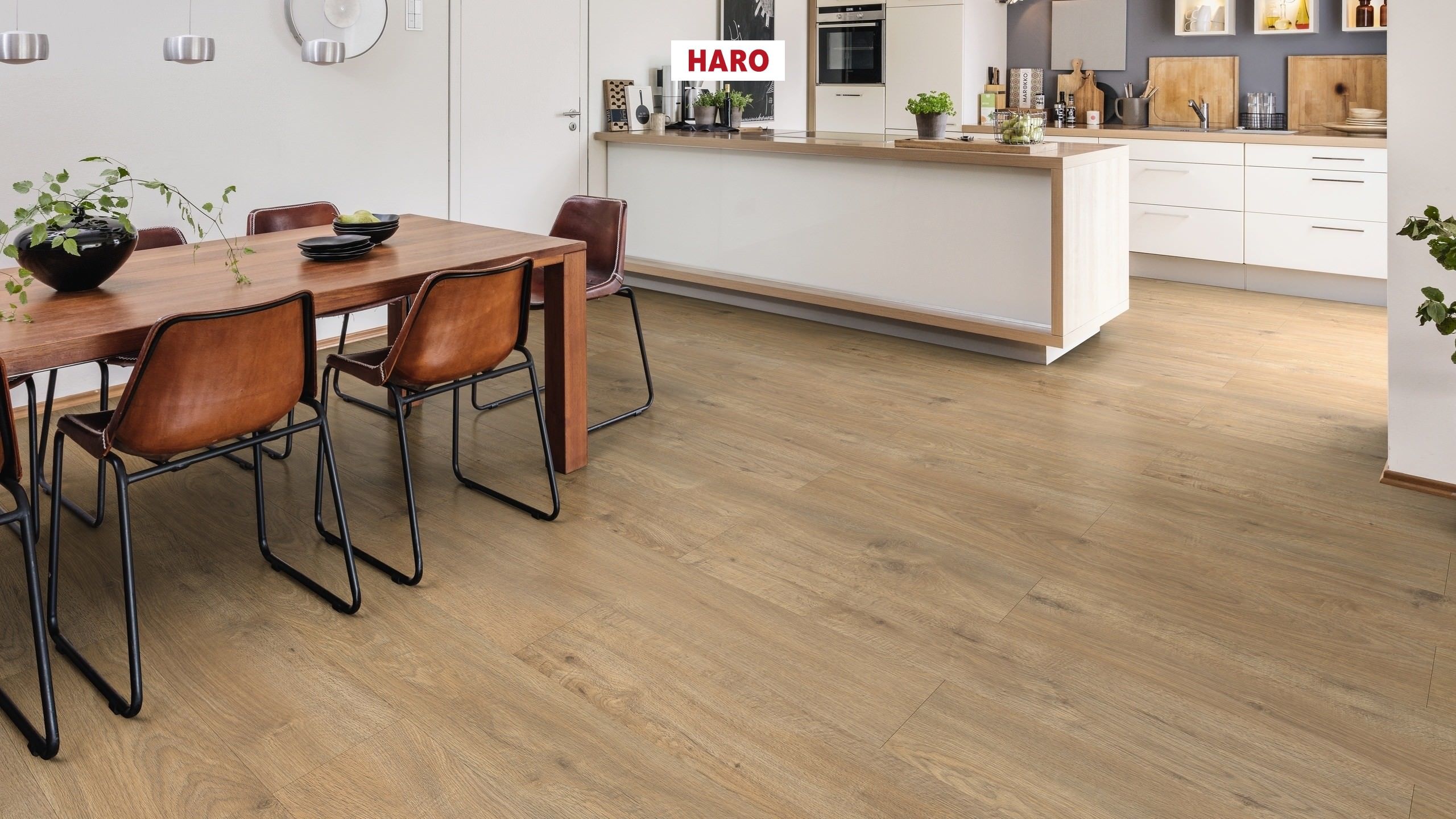 HARO Laminat Eiche Sicilia natur authentic matt Landhausdiele 4V | Tritty 200 Aqua Sonderedition*-4018427426354