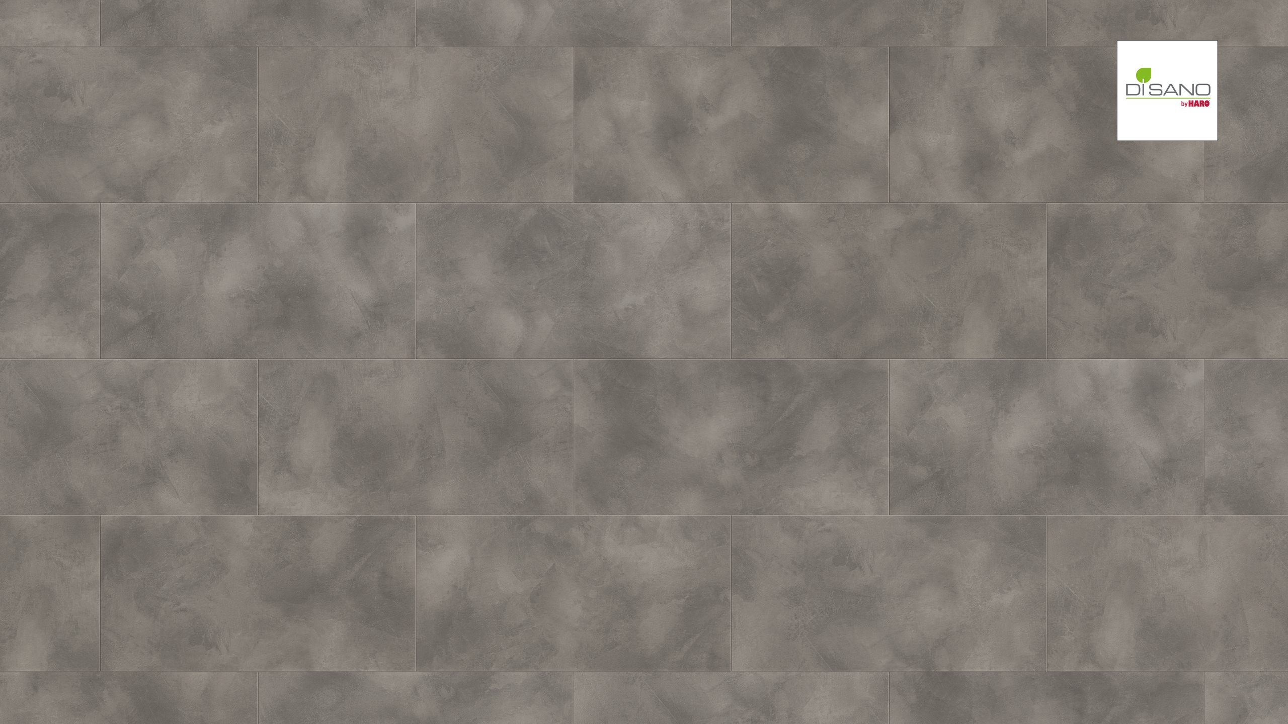 HARO Designboden Piazza 4V Beton grau Steinstruktur | DISANO SmartAqua | 2. Wahl-4018427443238