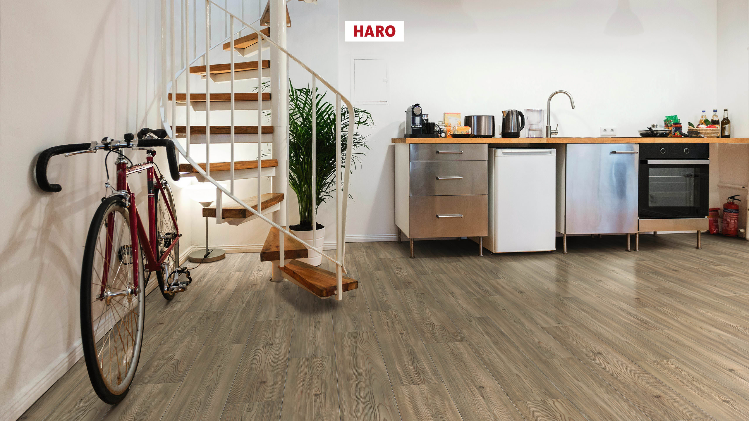 HARO Laminat Pinie Florenz soft matt Landhausdiele 4V | Tritty 90 | 2.Wahl-4018427516277