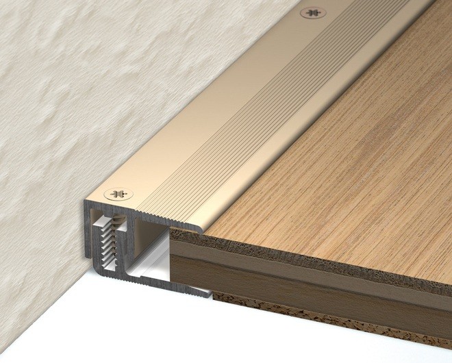 PRINZ Abschlussprofil Aluminium Silber 90 cm-4012406207569