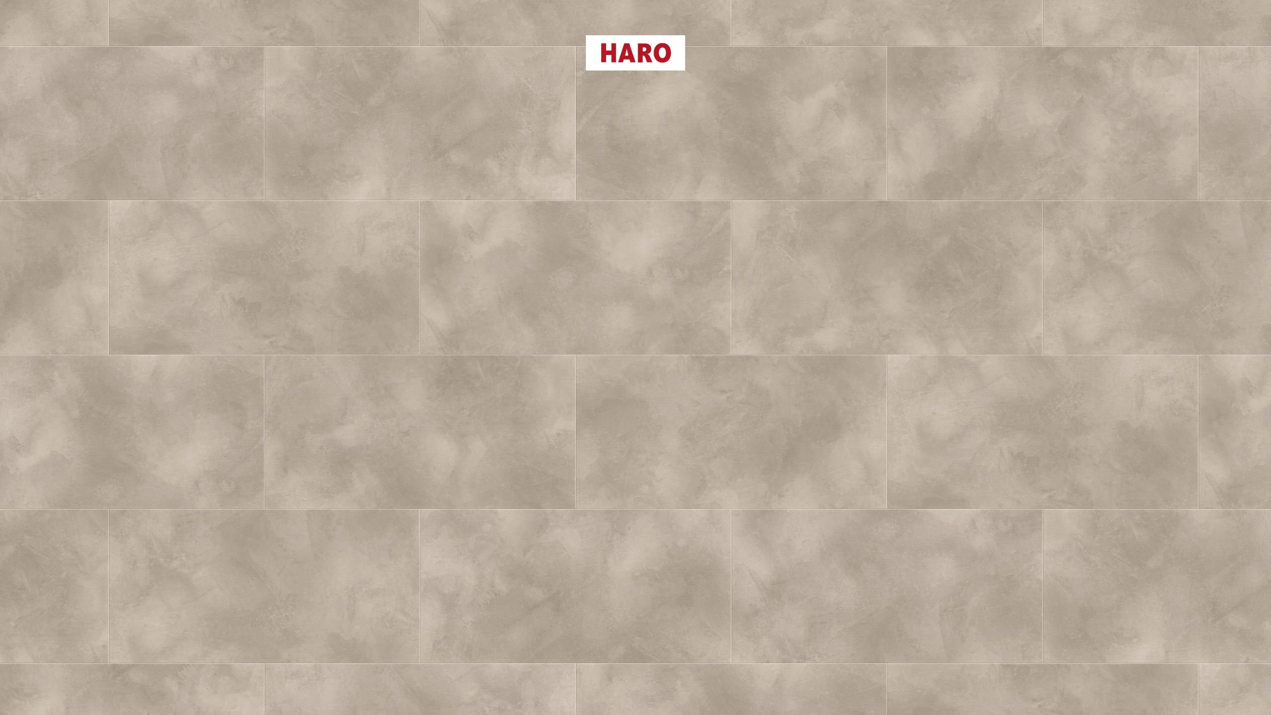 HARO Klebe-Designboden Piazza 4VM Beton hell Steinstruktur | DISANO Project-4018427444396