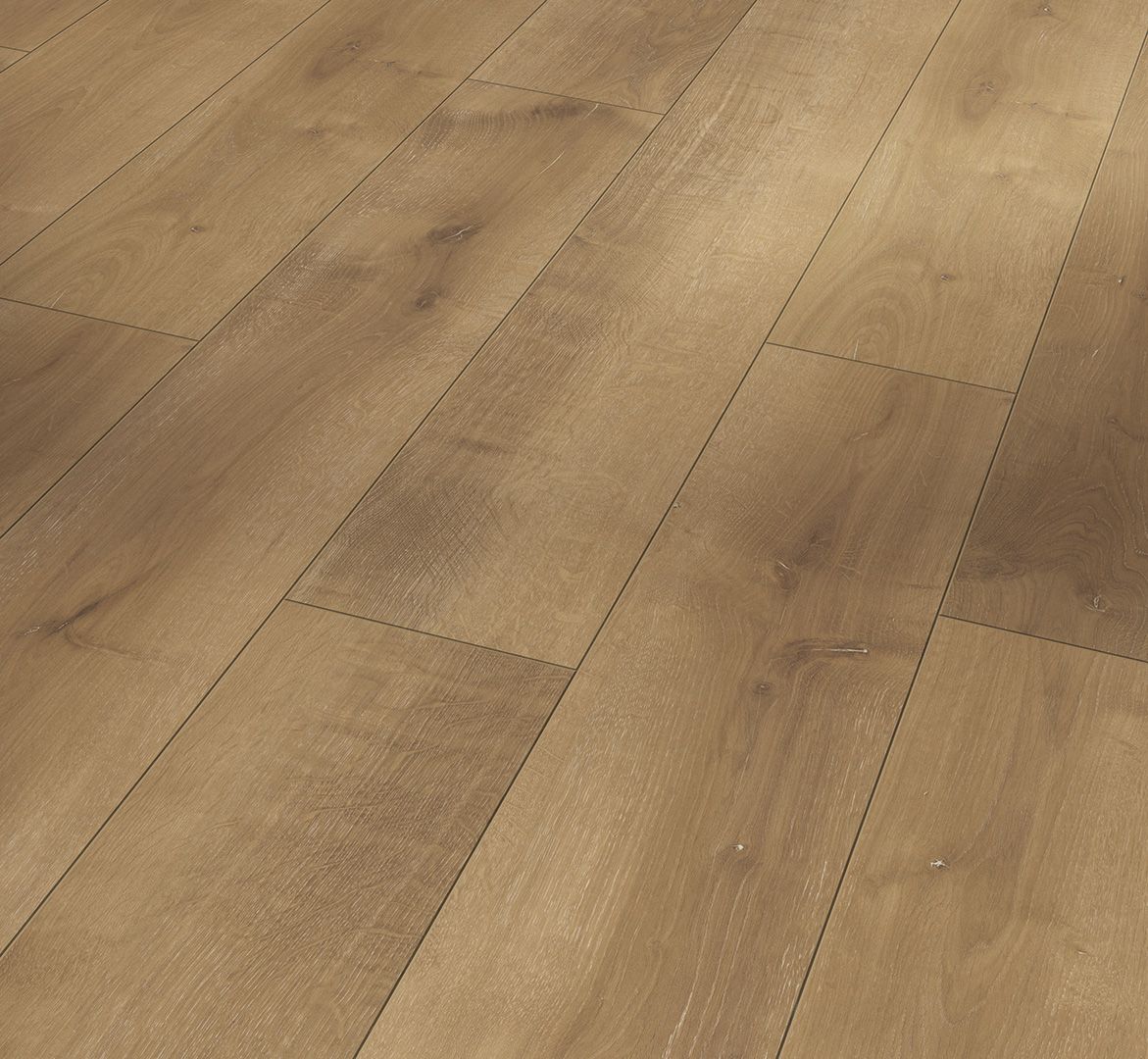 PARADOR Laminat Eiche Monterey leicht geweißt Landhausdiele 4V-Fuge | Classic 1050 | 31 m²-4014809161806