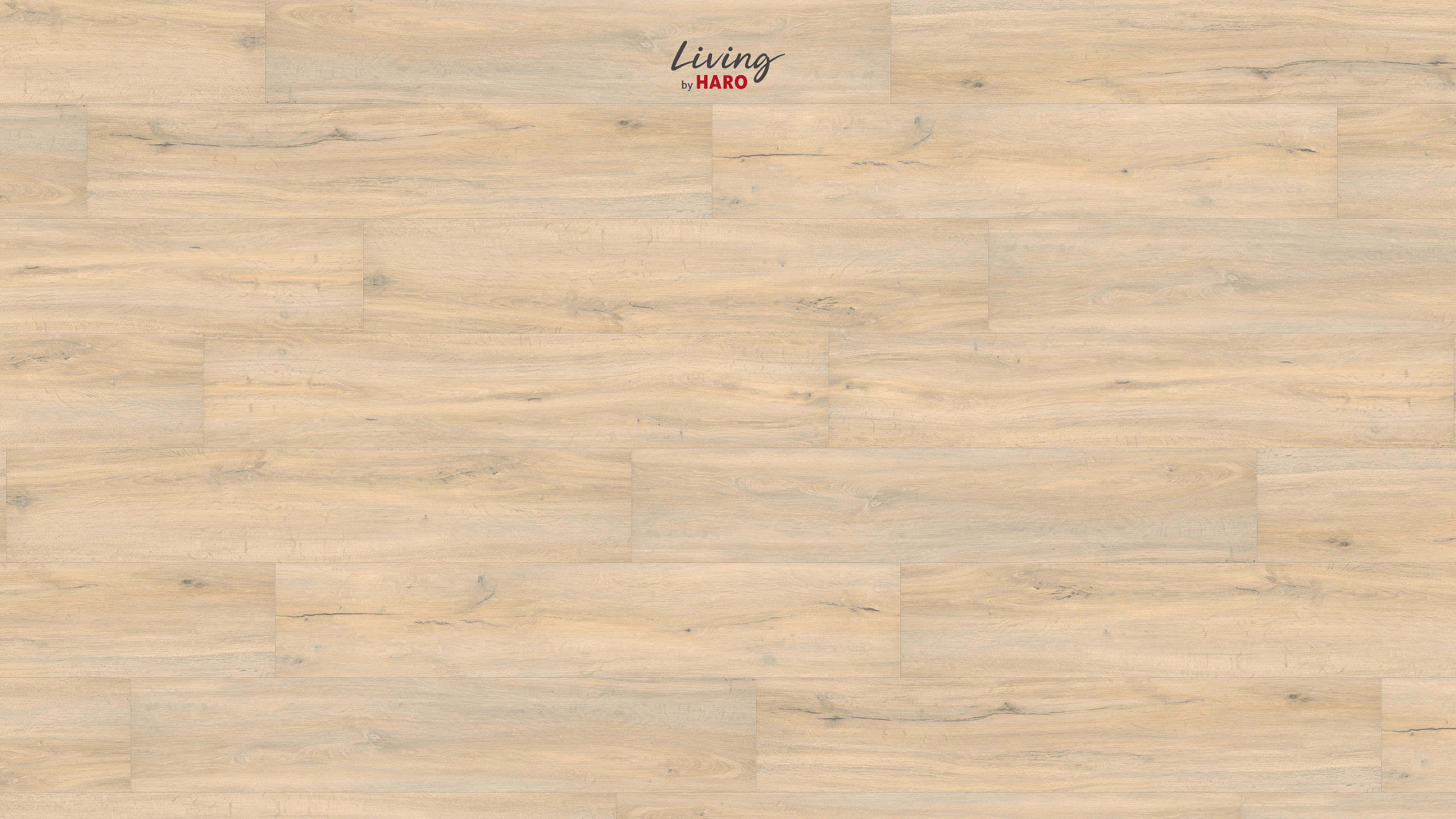 HARO Living Designboden Eiche Como strukturiert Landhausdiele 4VM | HydroStar | 25 m²-4018427419134
