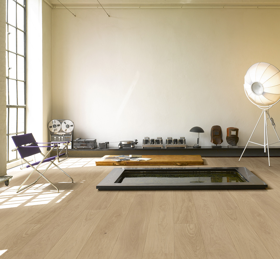 PARADOR Parkett Eiche Pure Landhausdiele lackversiegelt Minifase | Basic 11-5 | 2. Wahl | 12 m²-4014809170754