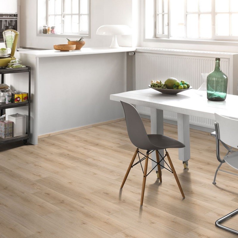 PARADOR Vinylboden Eiche hell gekälkt Landhausdiele Holzstruktur | Click In-4014809183556