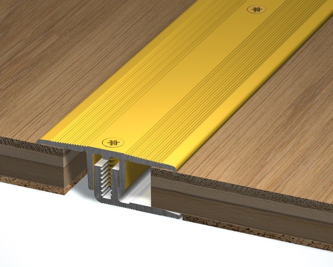 PRINZ Übergangsprofil Aluminium Edelstahl 90 cm-4012406207262