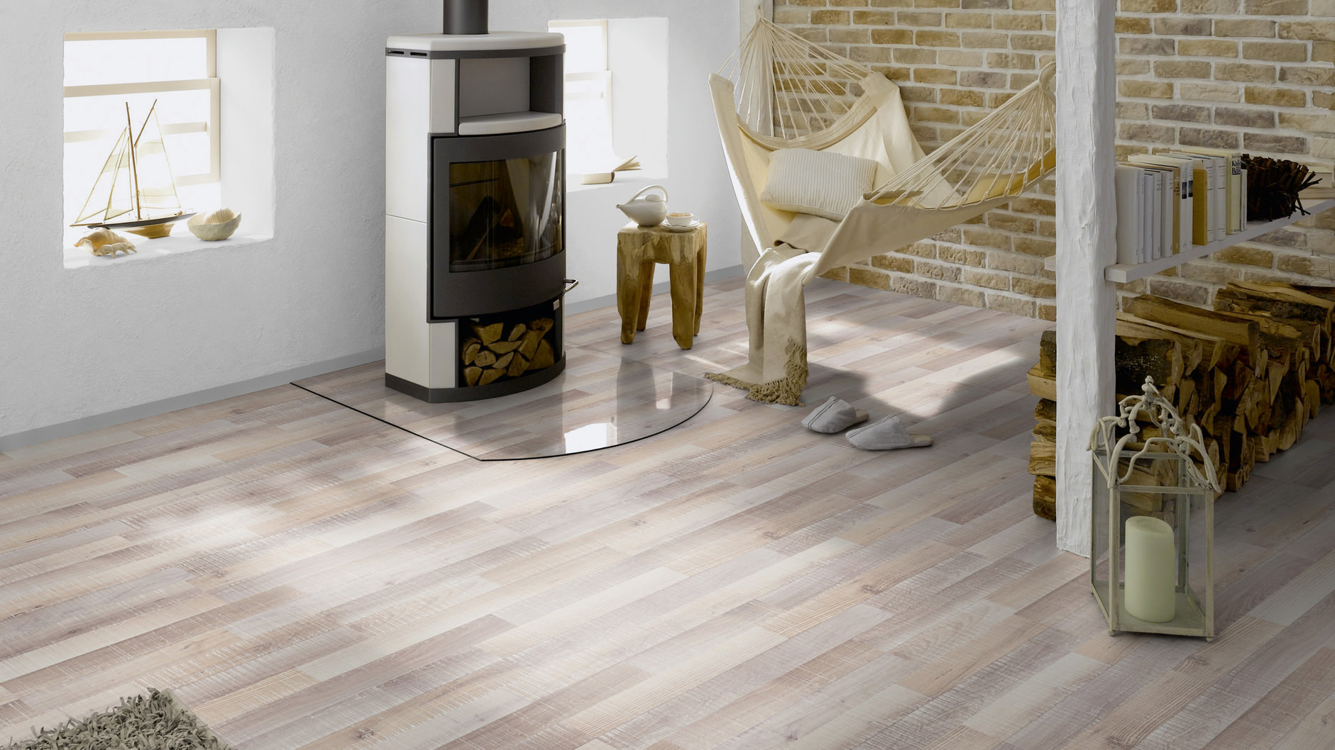 TER HÜRNE Laminat Eiche sägerau-grauweiß Schiffsboden 2-Stab F10 | Classic Line-4012853068454 guenstig bei bodenverkauf.de kaufen TER HÜRNE Laminat Eiche sägerau-grauweiß Schiffsboden 2-Stab F10 | Classic Line-4012853068454