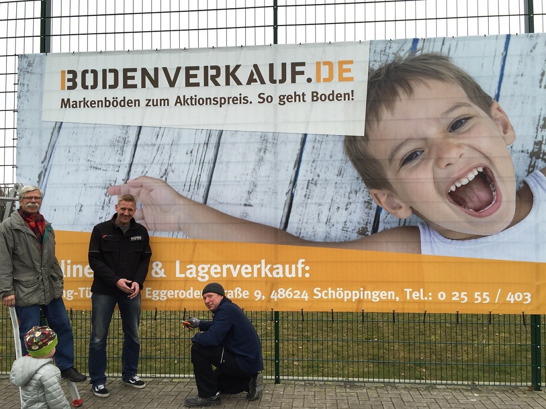 bodenverkauf.de-Banner beim ASC Schöppingen