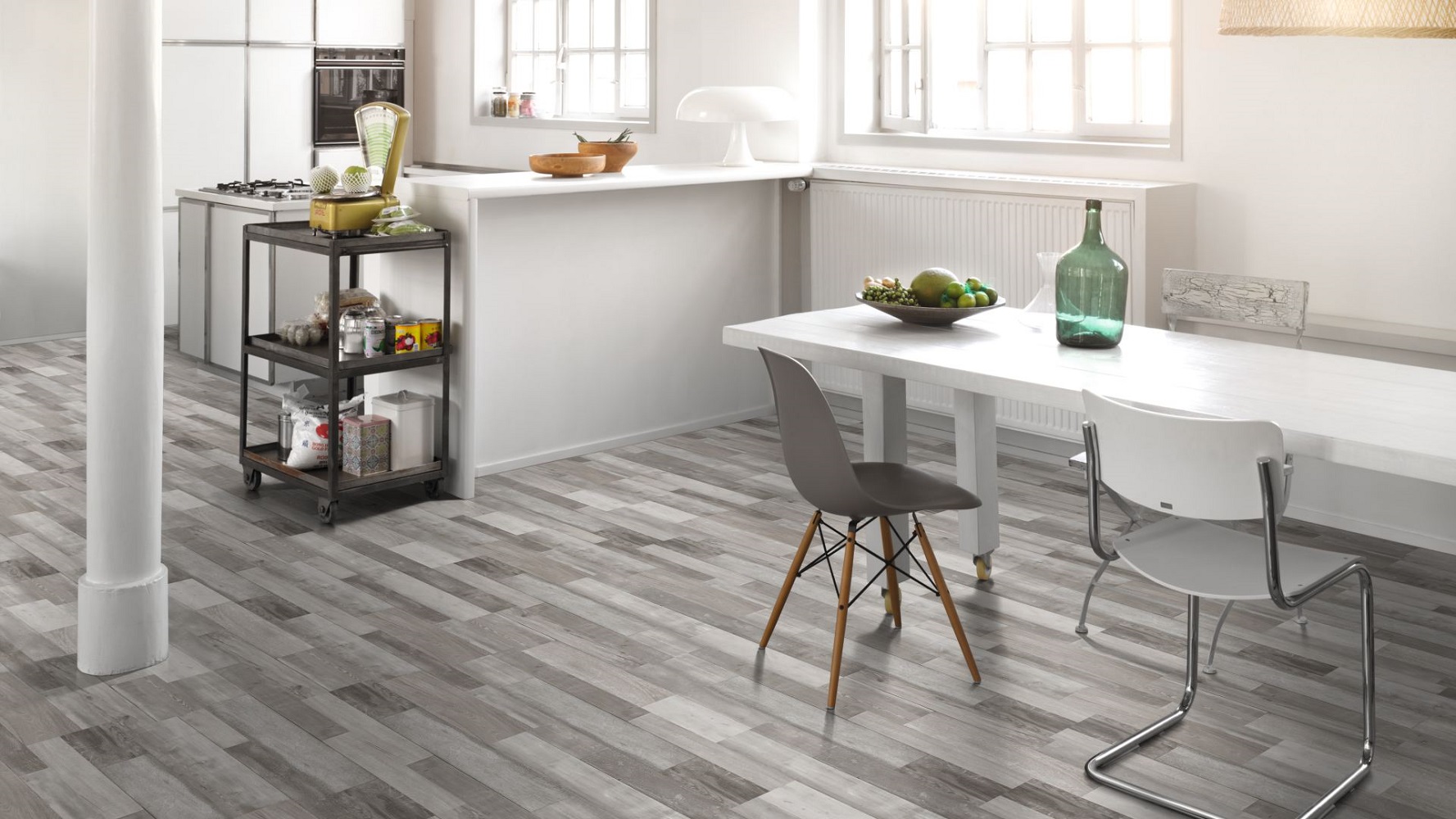 PARADOR Vinylboden Shuffle­wood harmony Stab­mix­mus­ter | Click In | 18 m²-4014809185949