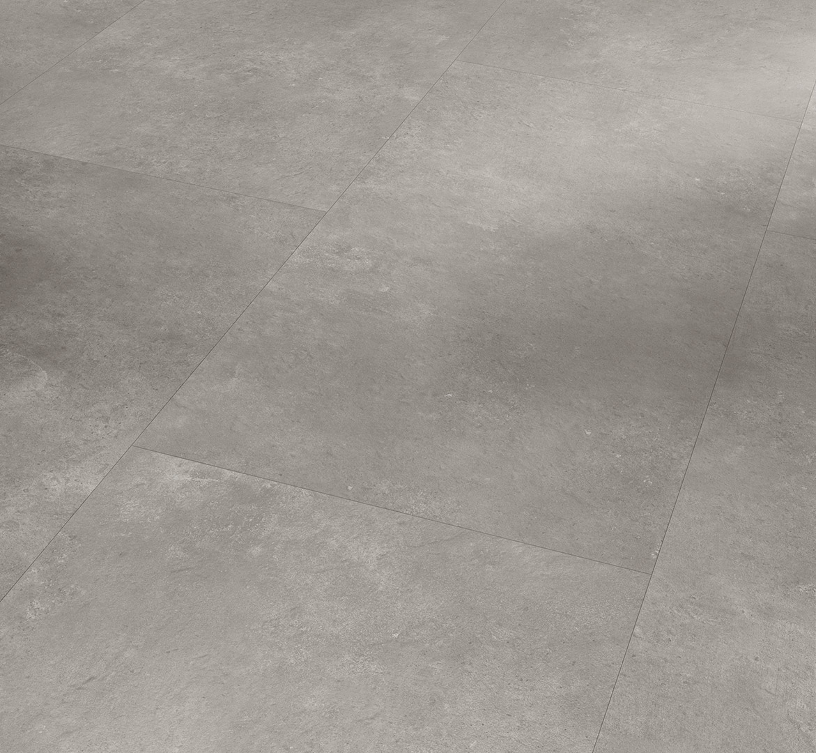 PARADOR Vinylboden Stein Trafalgar hellgrau Mineralstruktur 4-seitige Fase | Basic 5.3 | 17 m²