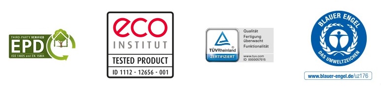 PARADOR Laminat Eiche dunkel gekälkt Landhausdiele Gebürstete Struktur | Urban 8-32 | 8,5 m²-4014809226475